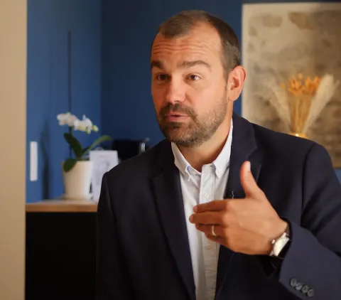 Interview dans les bureaux de Kardinalis Patrimoine
